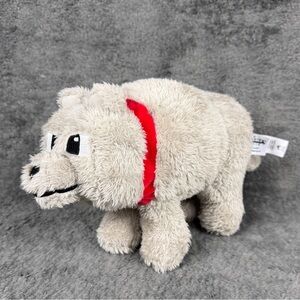 Minecraft Dennis the Wolf Plush Toy - Gray CLEAN